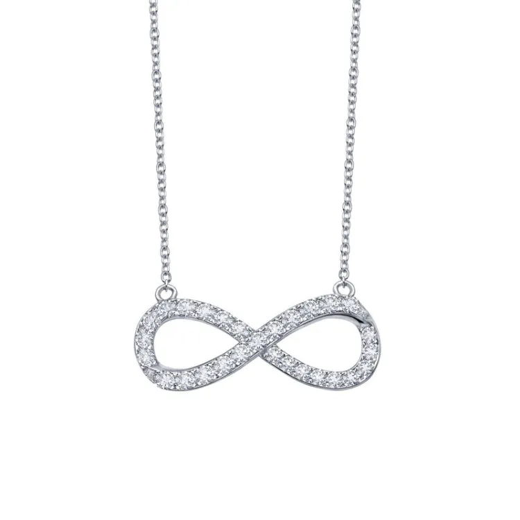 0.48 CTW Infinity Necklace