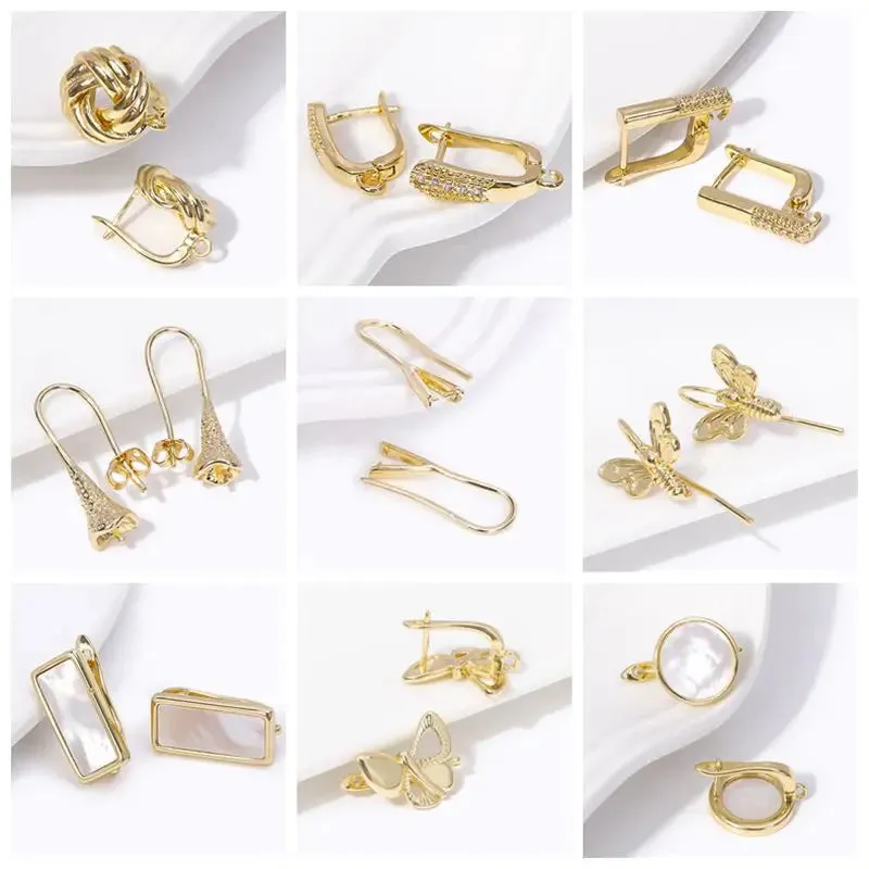 18K Gold-Plated OT Toggle Clasps for Jewelry Making