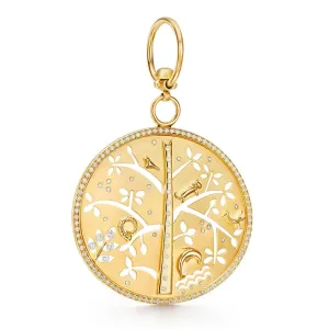 18K Tree of Life Pendant