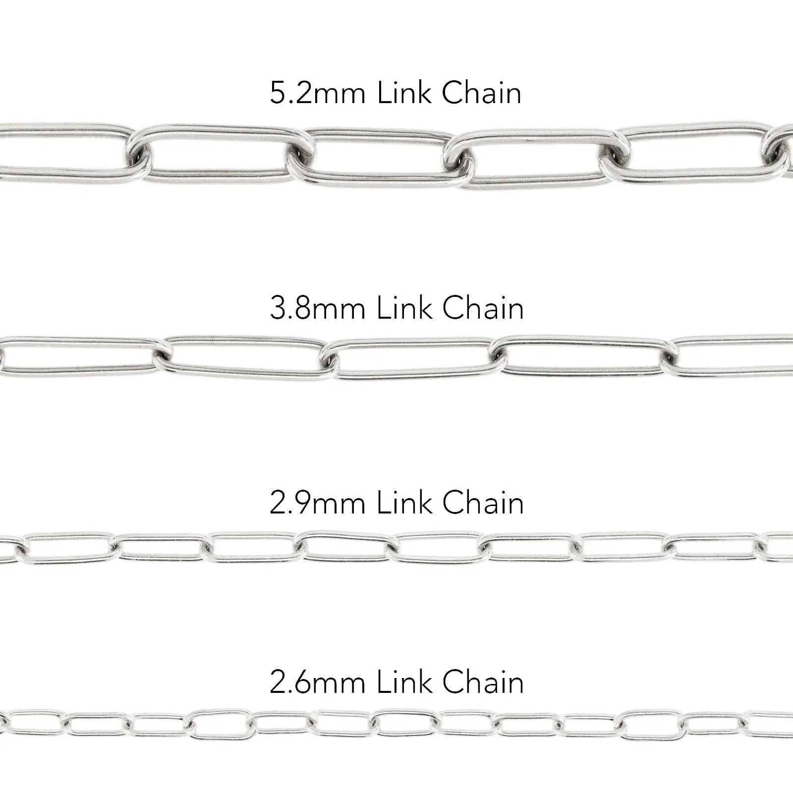 2.9mm Silver Link Bracelet