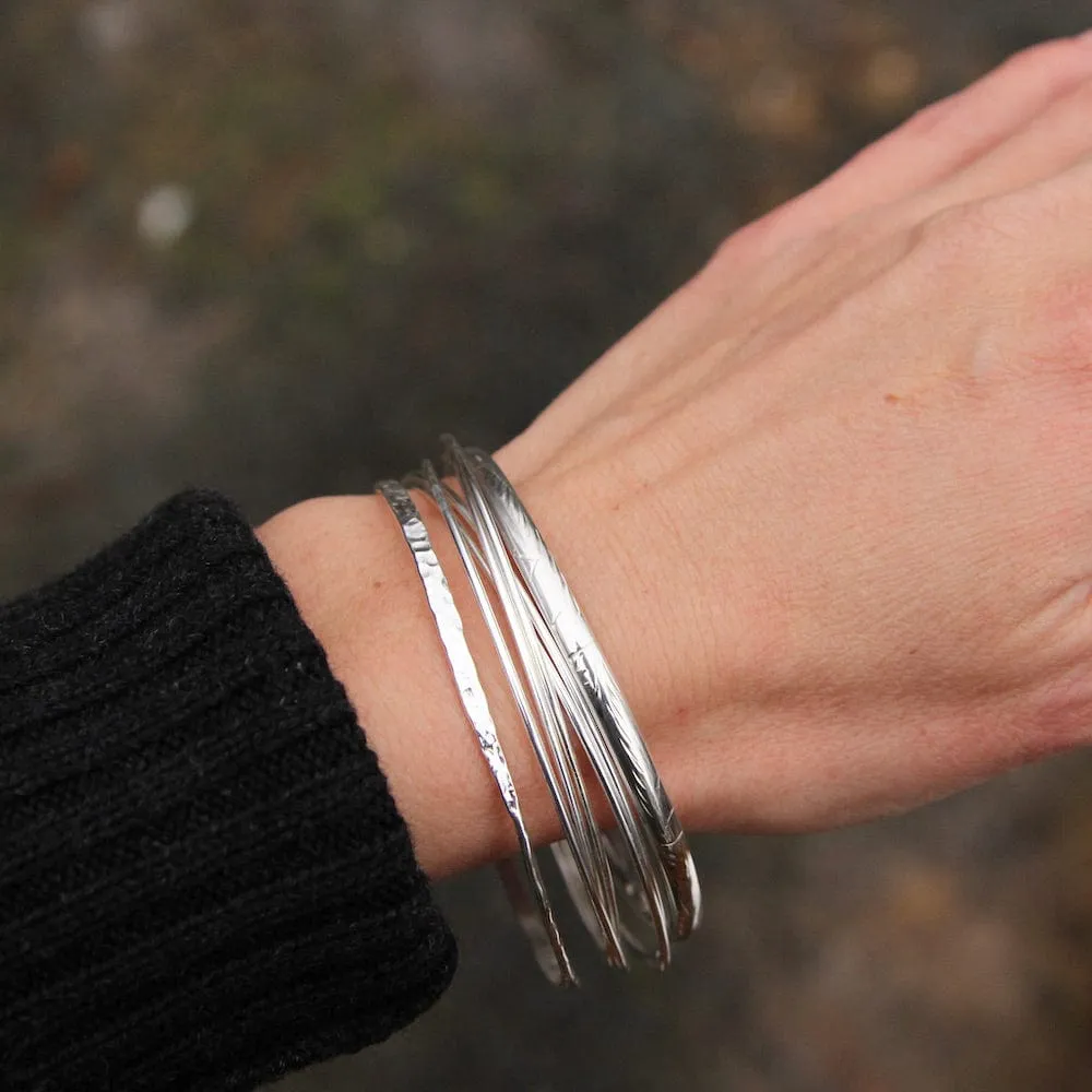 5 Whisper Wires Bangle