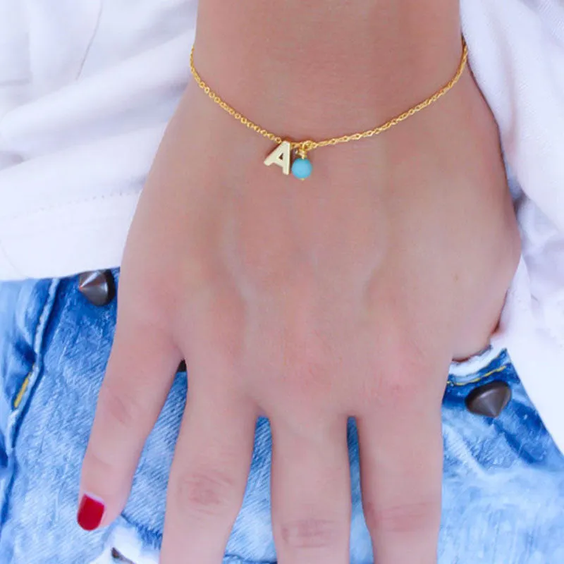 Alloy simple cheap triangle bracelet