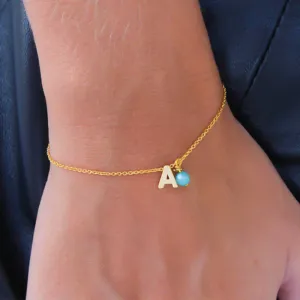 Alloy simple cheap triangle bracelet