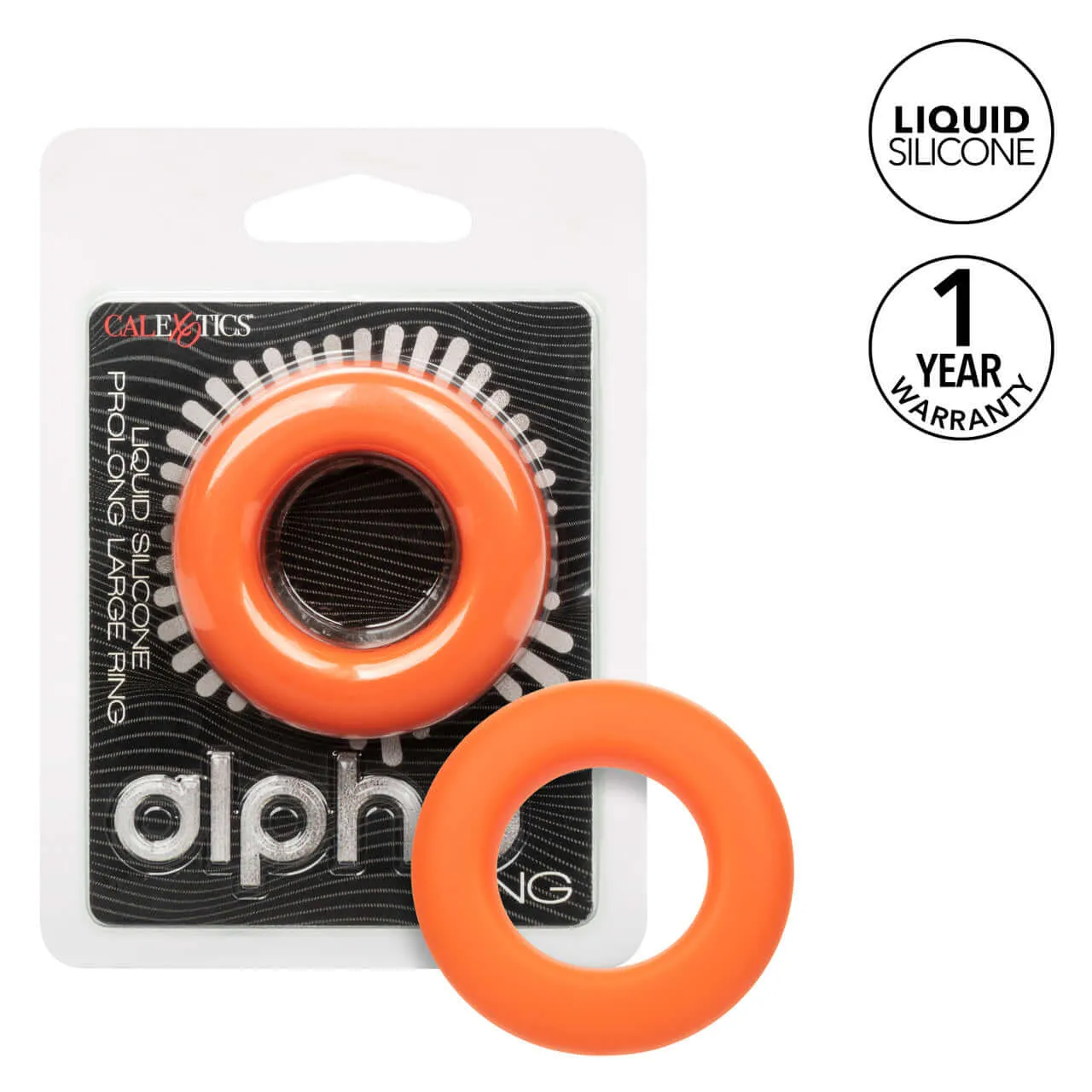 Alpha Liquid Silicone Prolong Large Ring: Premium Pleasure Enhancement