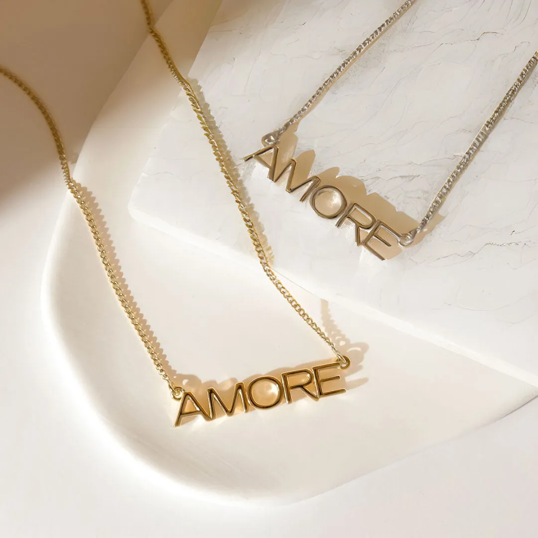 Amore Necklace - Gold