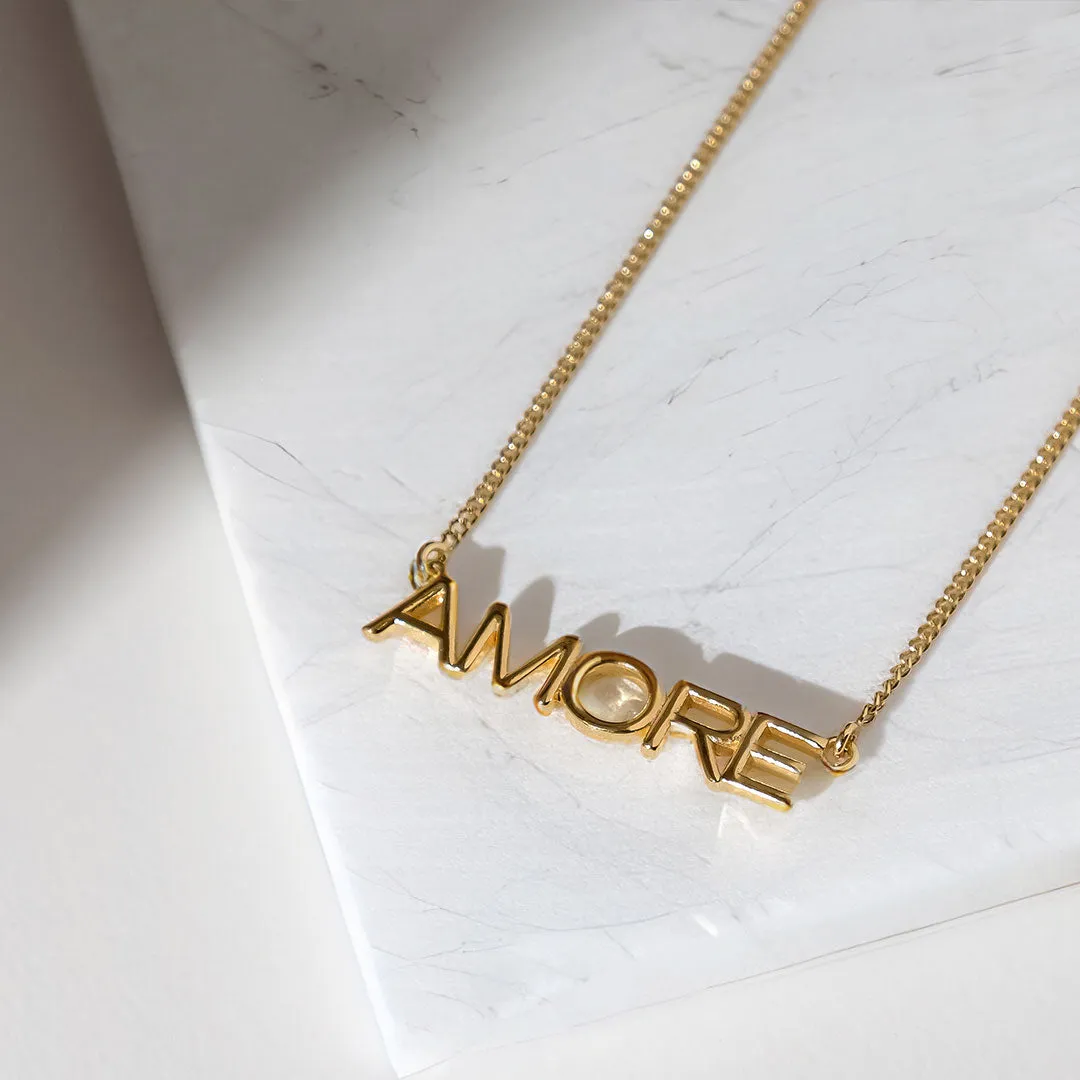 Amore Necklace - Gold