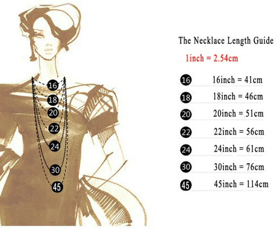 Angel Caller Chain Necklace for Harmony Locket Pendant Pregnancy Ball 30''/45 inch  Alloy Chains