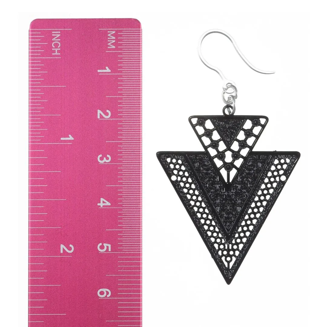 Arrowhead Dangles Hypoallergenic Earrings for Sensitive Ears Made with Plastic Posts