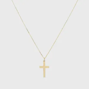 Arundel 9ct Gold Cross Pendant Necklace