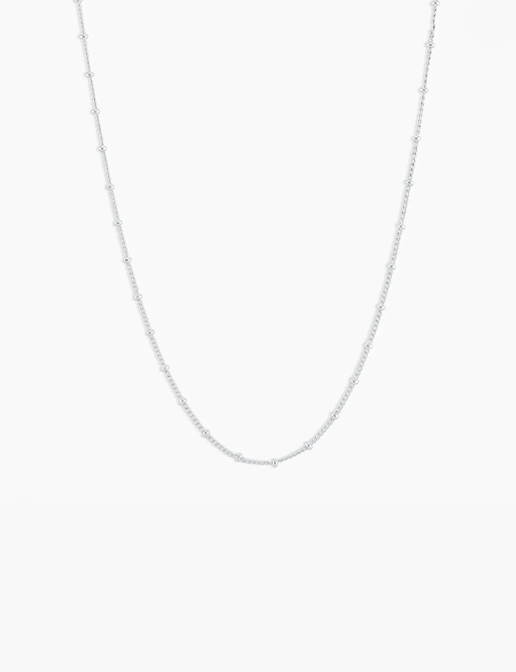 Bali Necklace, Silver