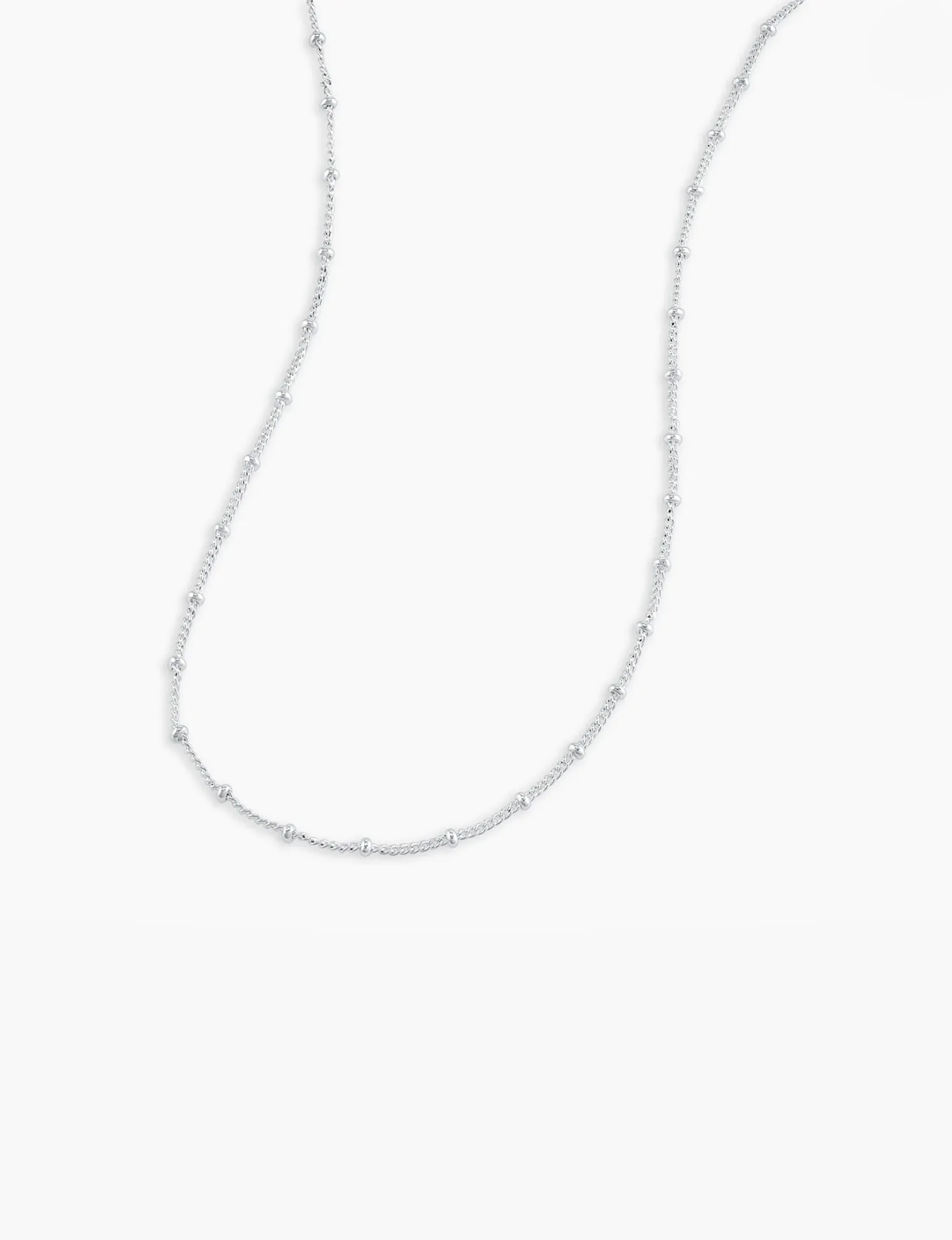 Bali Necklace, Silver