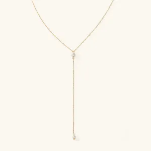 Beatrice Pearl Tassel Necklace