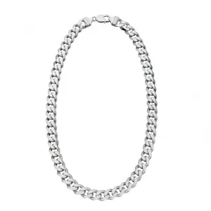 Beginnings Sterling Silver Heavyweight Diamond Cut 51cm Necklaces N4273