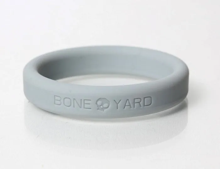 Boneyard Silicone Ring 50mm Grey