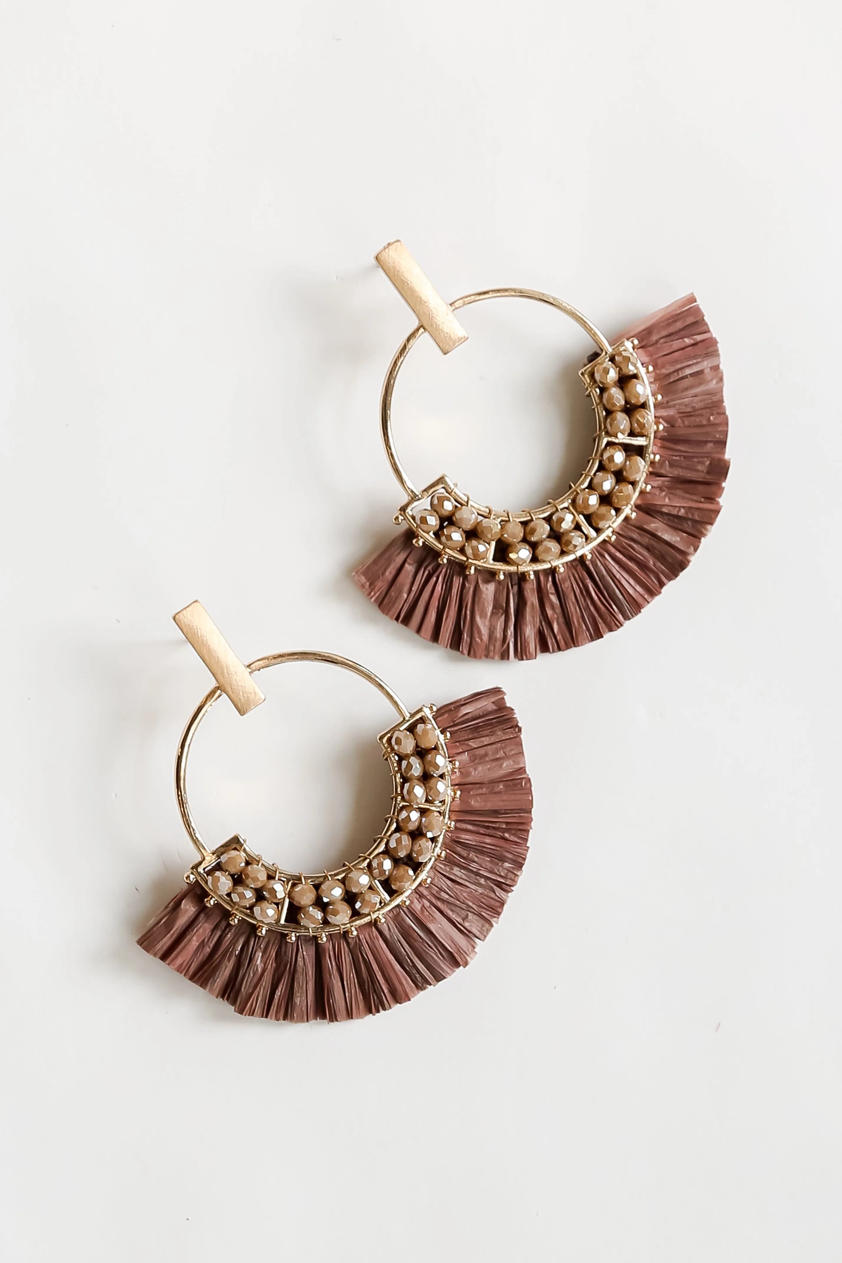 Brooke Fringe Statement Earrings