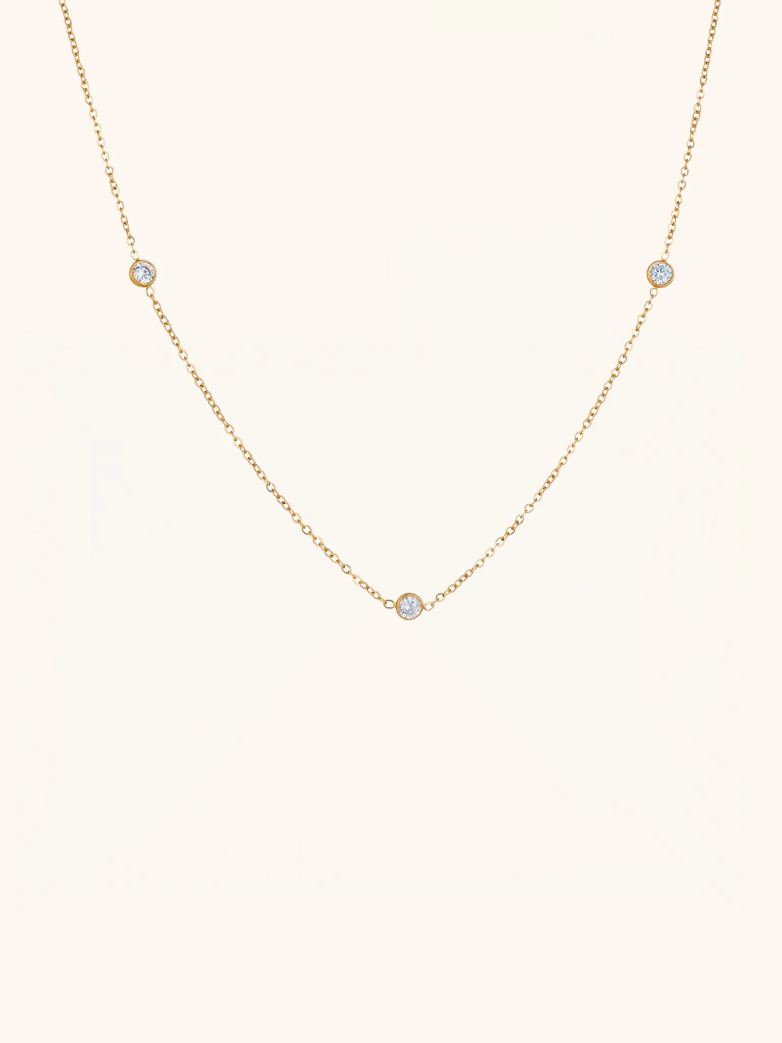 CLAIRE Trio Diamond Necklace