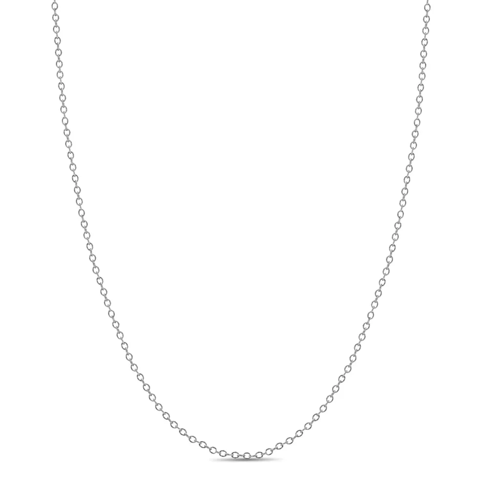 Classic 1mm Link 14" Kids / Children's / Girls Chain - Sterling Silver