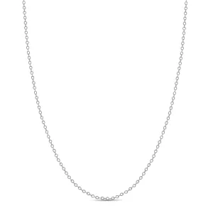 Classic 1mm Link 14" Kids / Children's / Girls Chain - Sterling Silver