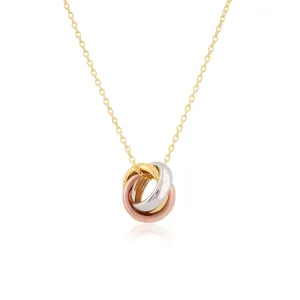 Classic Gold Trinity Necklace