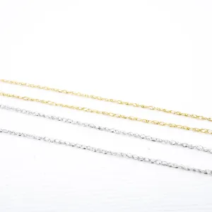 Dainty Gold Rope Chain - .5mm Rope Chain - Delicate Gold Chain - Invisible Gold Chain