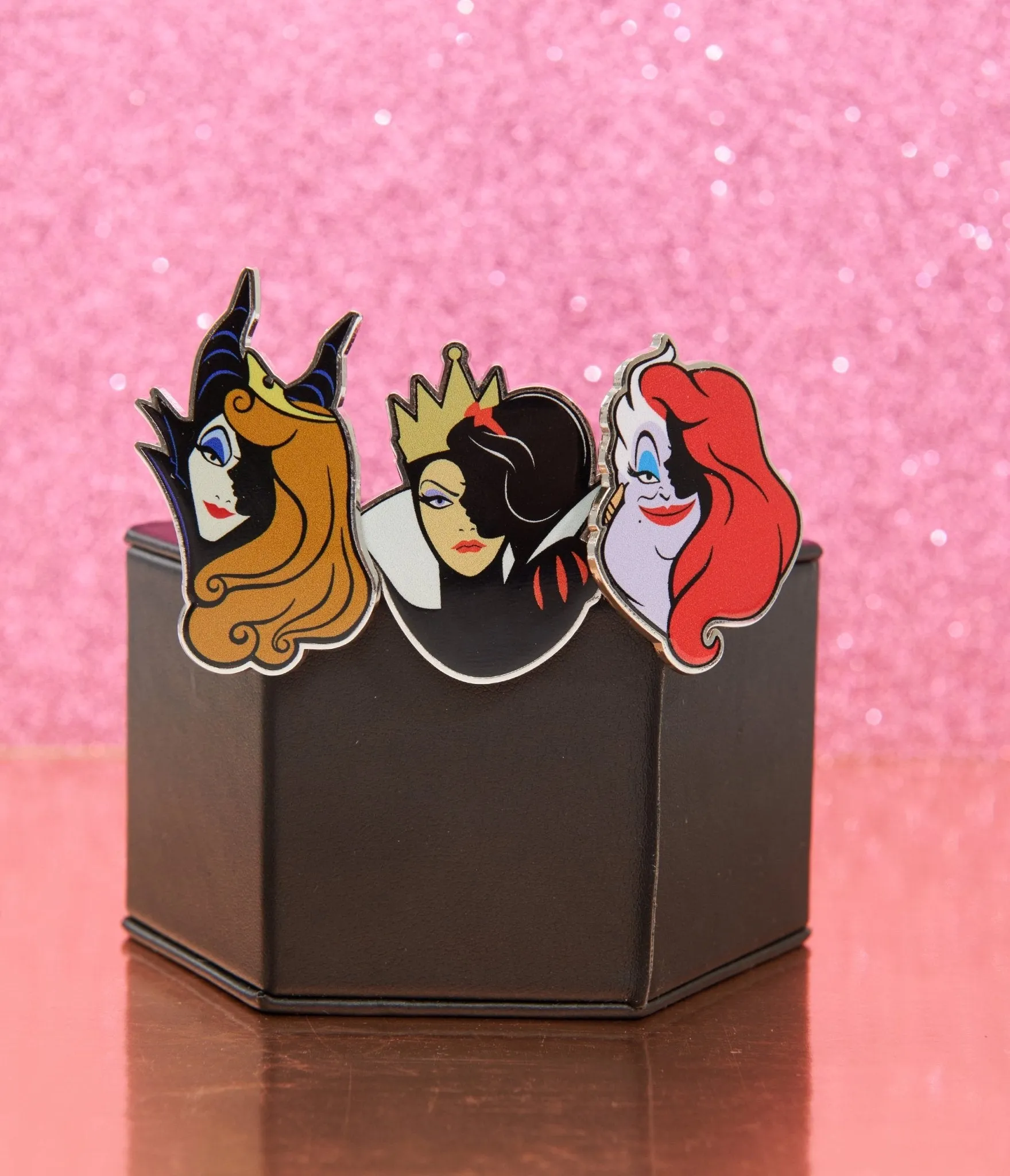 Disney Princess collection by Unique Vintage Princess & Villain Pin Set