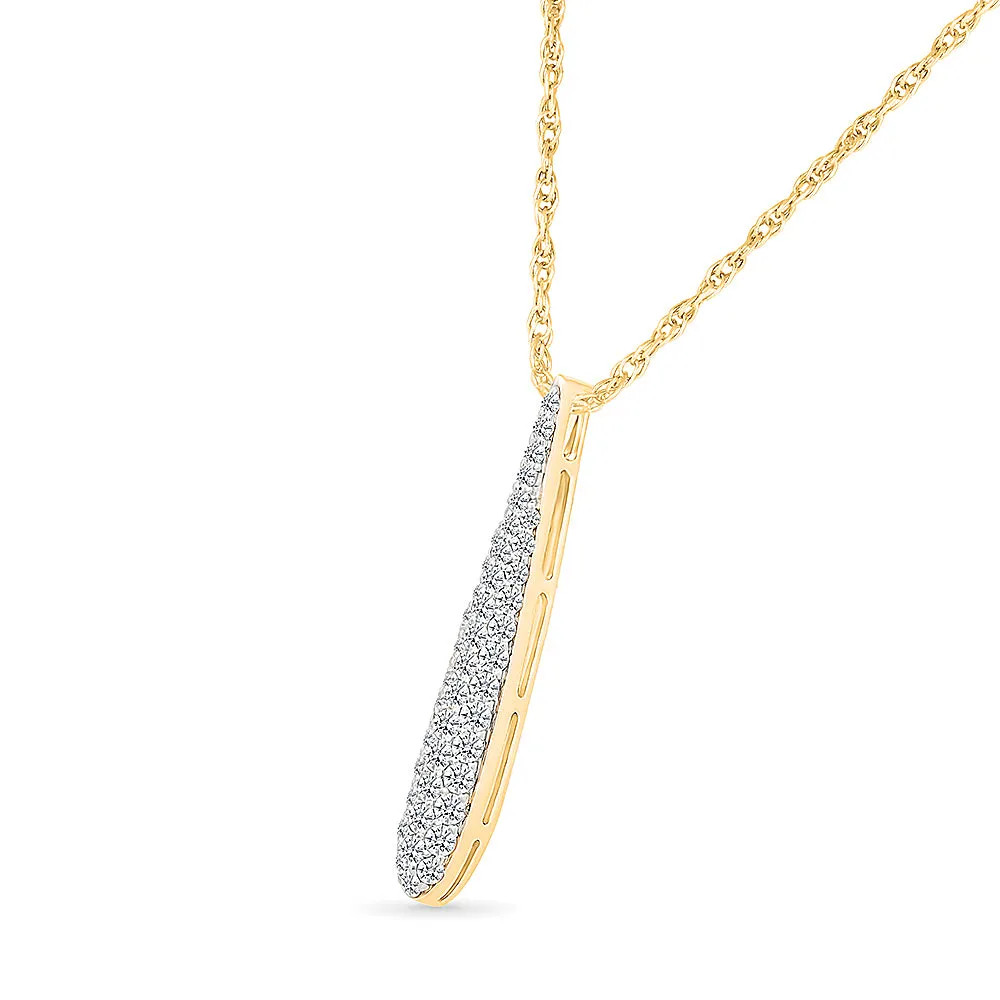 Drop of Glamour Diamond Pendant