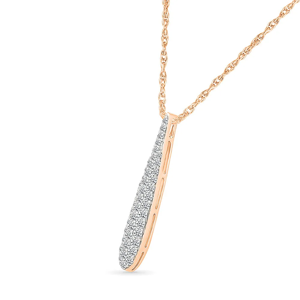 Drop of Glamour Diamond Pendant