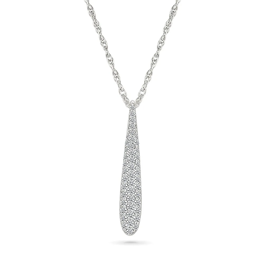 Drop of Glamour Diamond Pendant