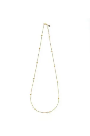 Ella Stein Beaded Chain Necklace in Gold