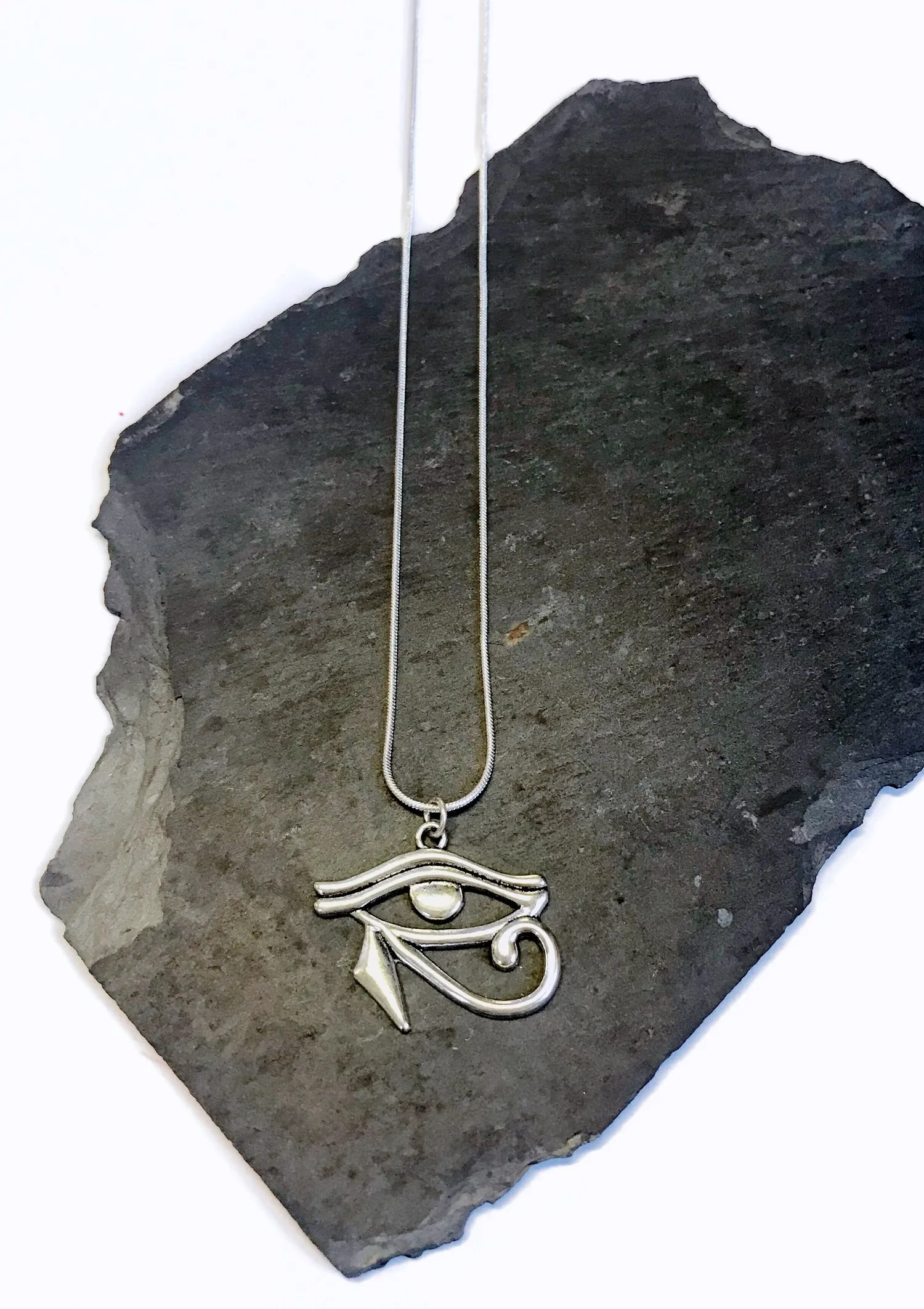 Eye of Horus Silver Necklace