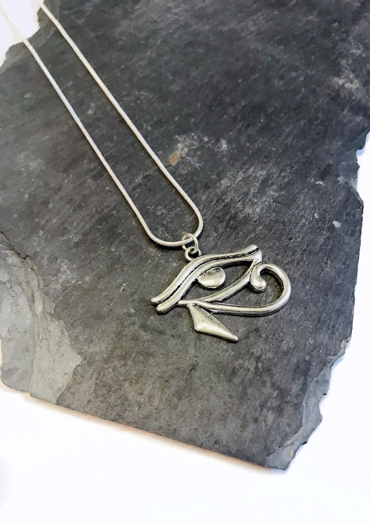 Eye of Horus Silver Necklace