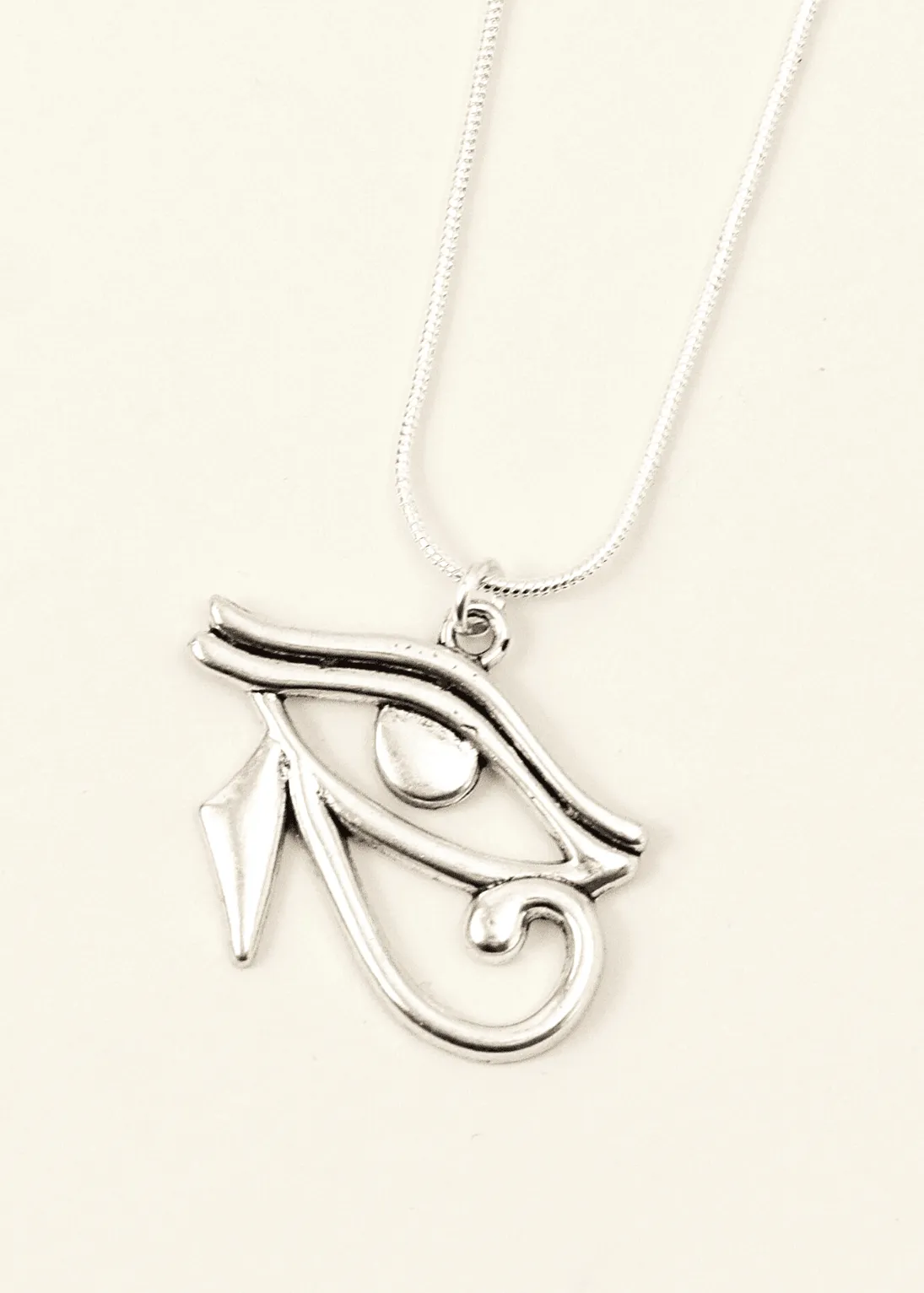 Eye of Horus Silver Necklace