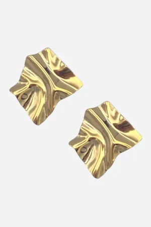 Farrah B Visionary Statement Earrings in Gold