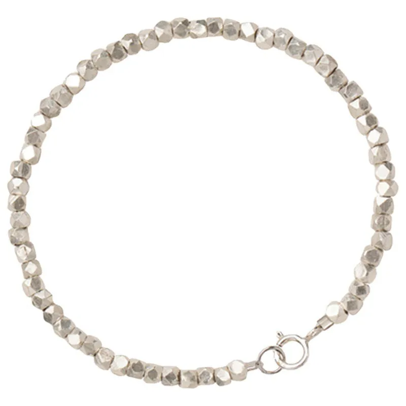 Female Niche S925 Silver Simple And Generous Bracelet