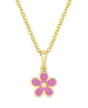 Flower Pendant (Pink)