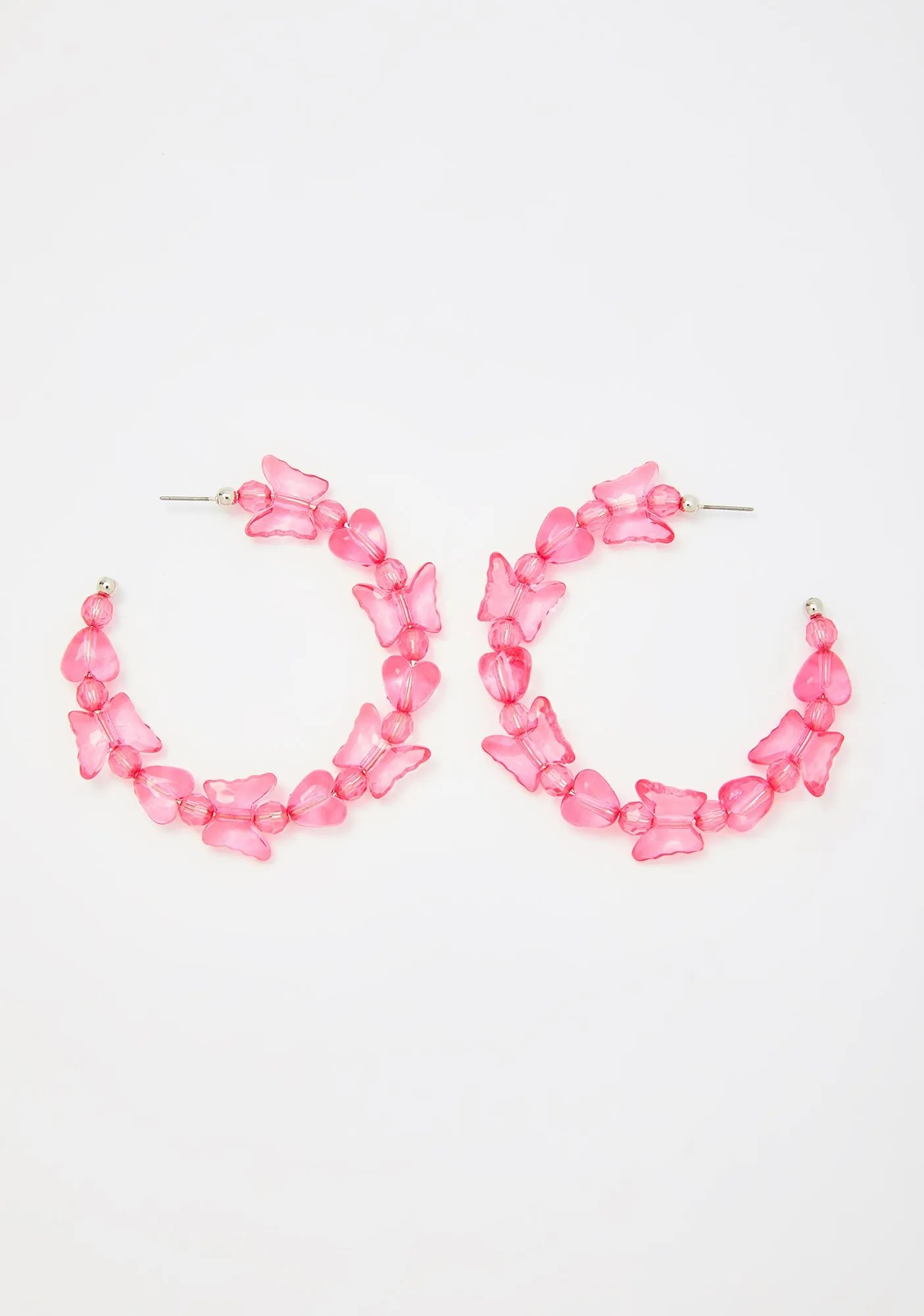 Flutter Frenzy Hoop Earrings