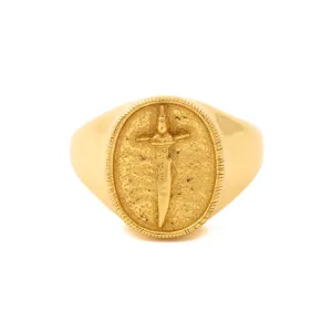 Gold Cutlass Ring