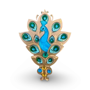 Gold Peacock 🦚- brooch