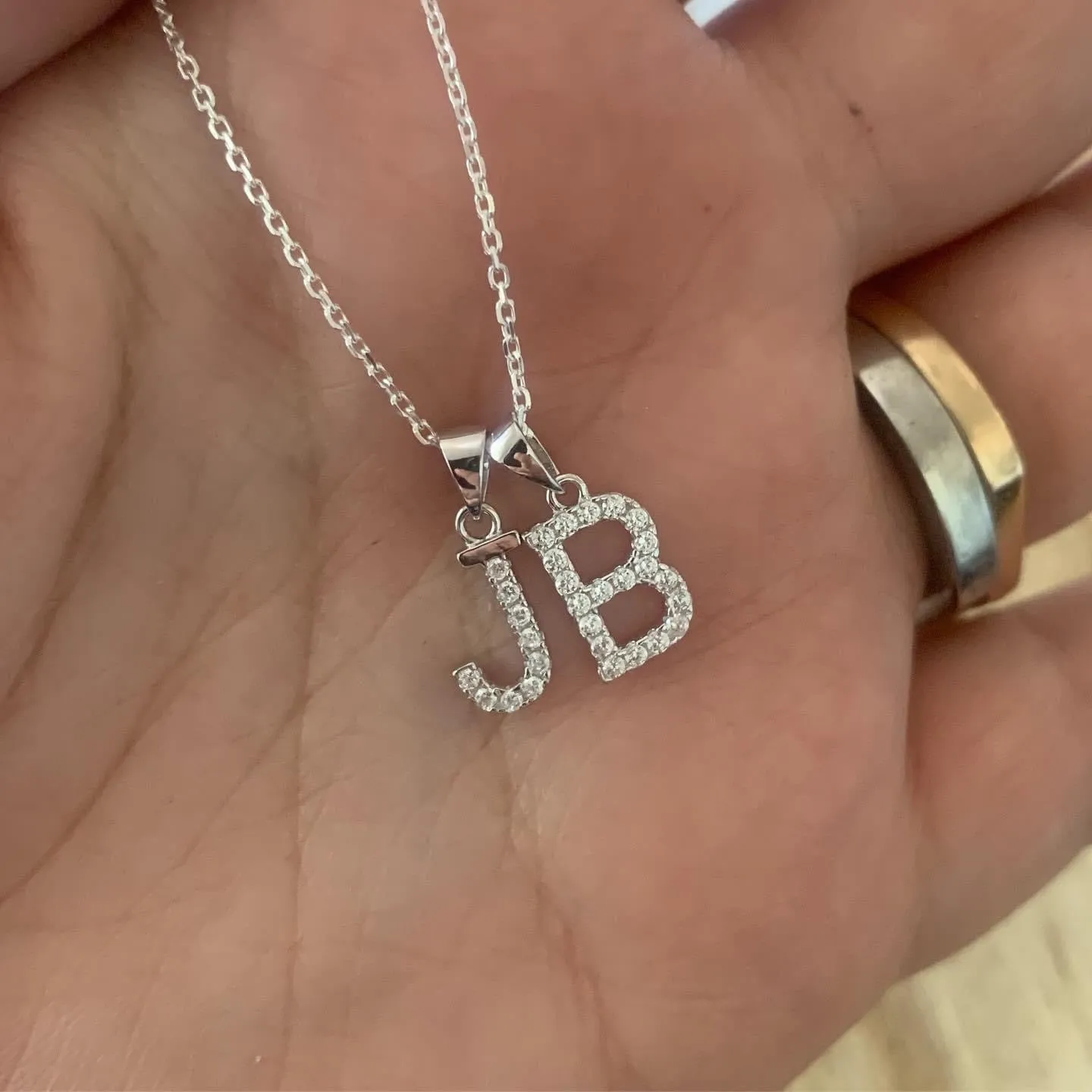 Initial Necklaces