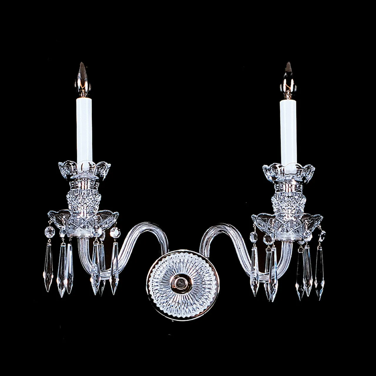 IT 2 - 2 Light Crystal Sconce