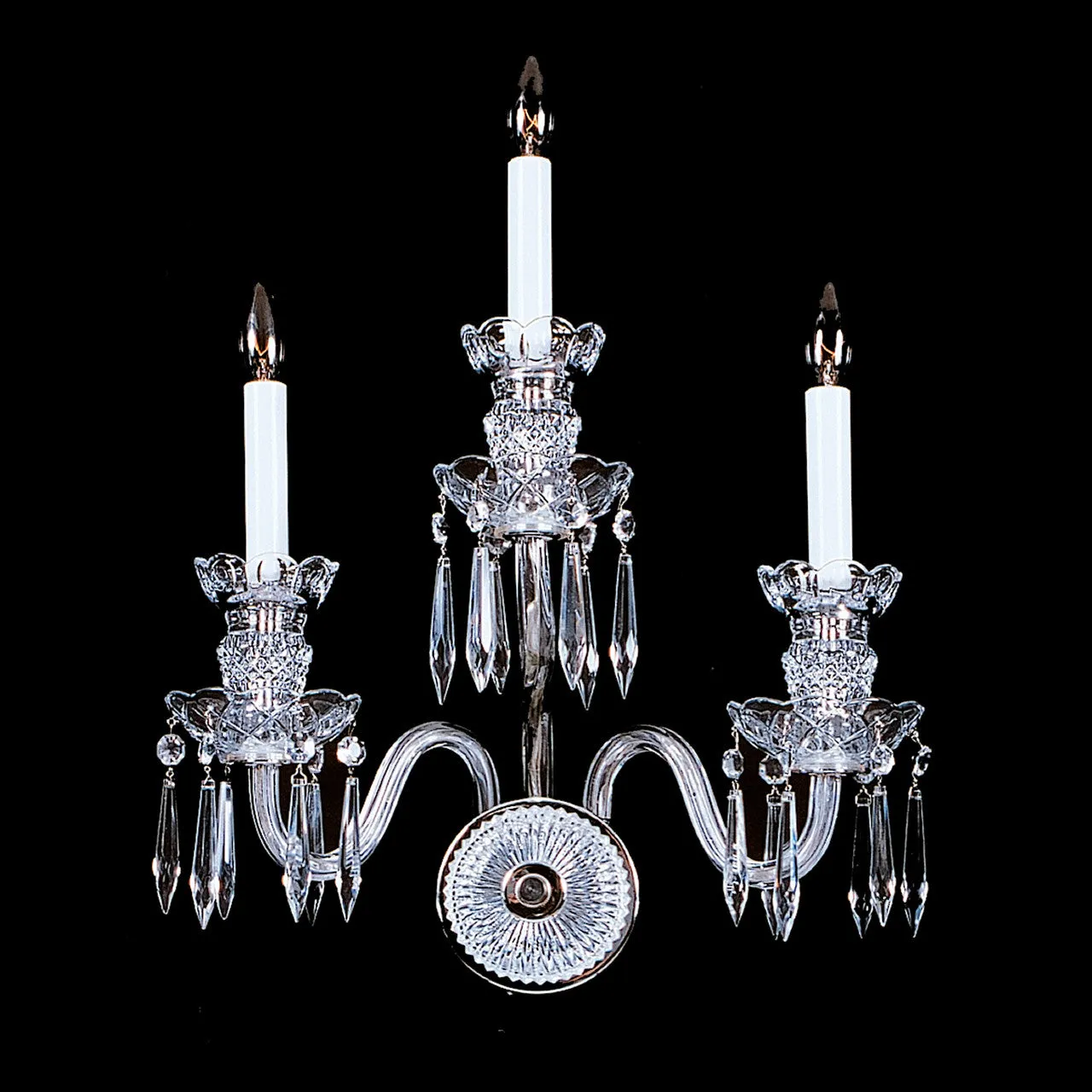 IT 3 - 3 Light Crystal Sconce