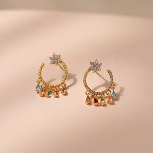 Just Lil Things Gold Pin Earrings jlt12047