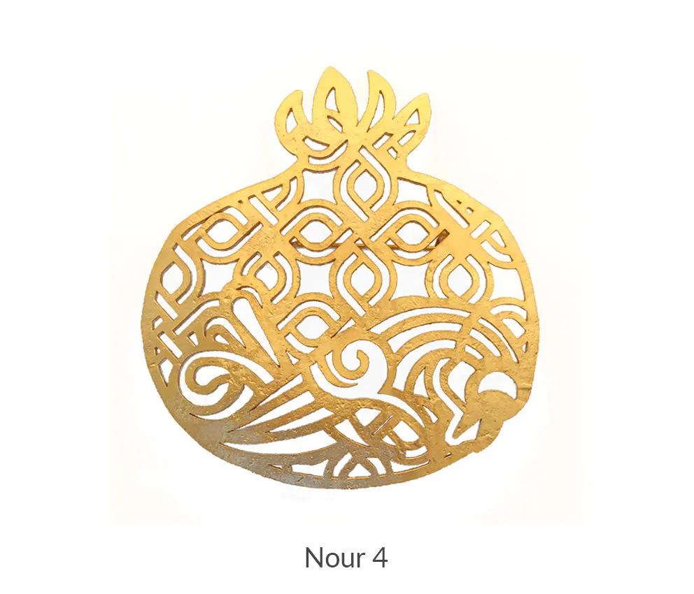 NARINÉE | Brooches (‘NOUR’ Pomegranate)