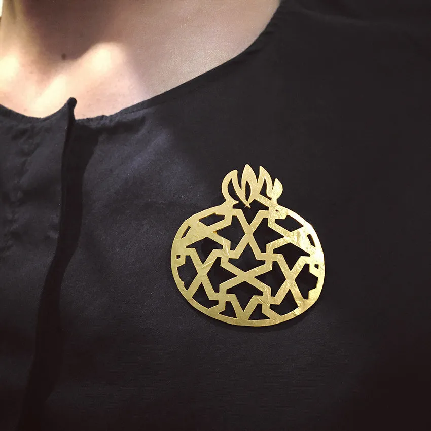 NARINÉE | Brooches (‘NOUR’ Pomegranate)