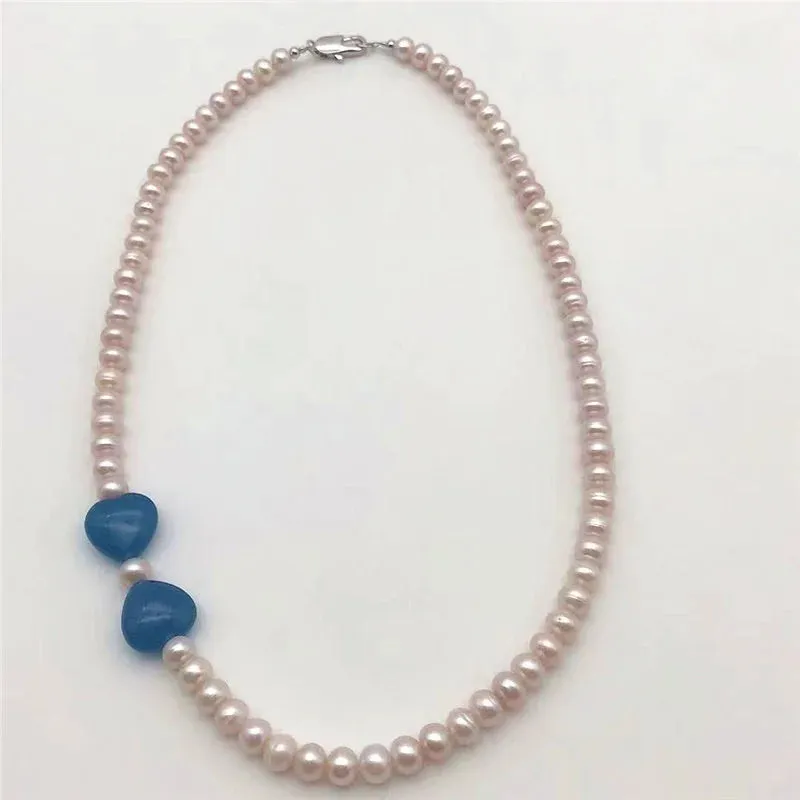 Natural Cultured Freshwater Pearl  Necklace