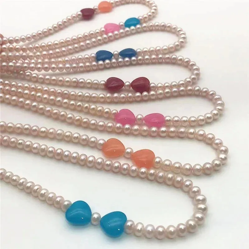 Natural Cultured Freshwater Pearl  Necklace