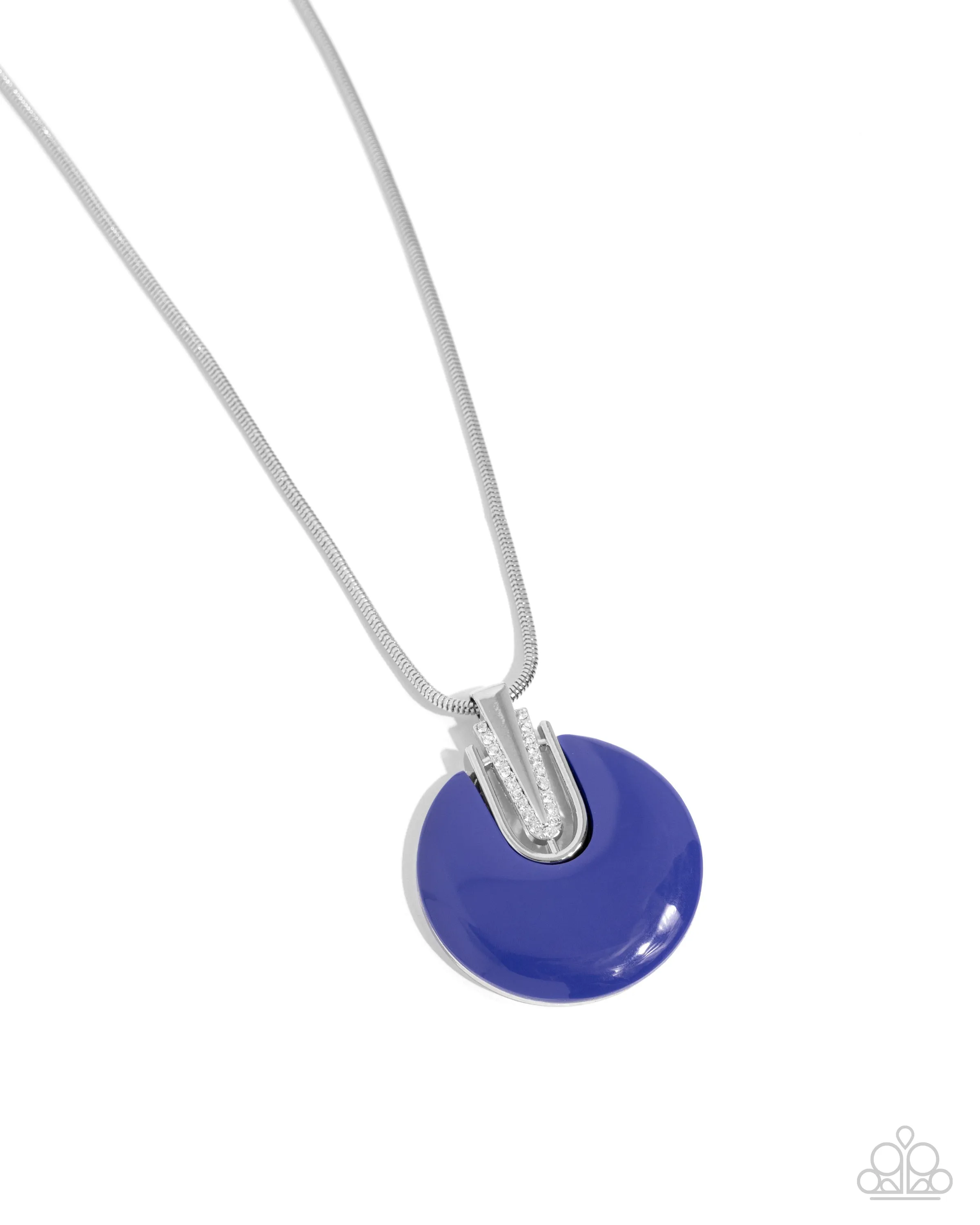 Necklaces Cutting Charm - Blue