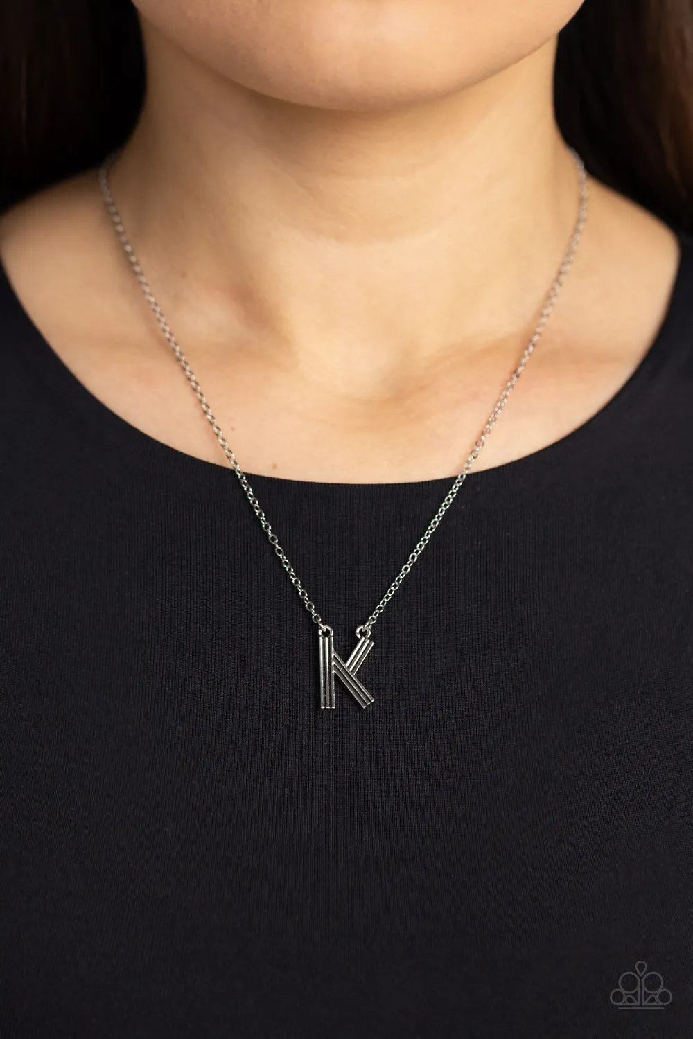 Necklaces Leave Your Initials - Silver - K