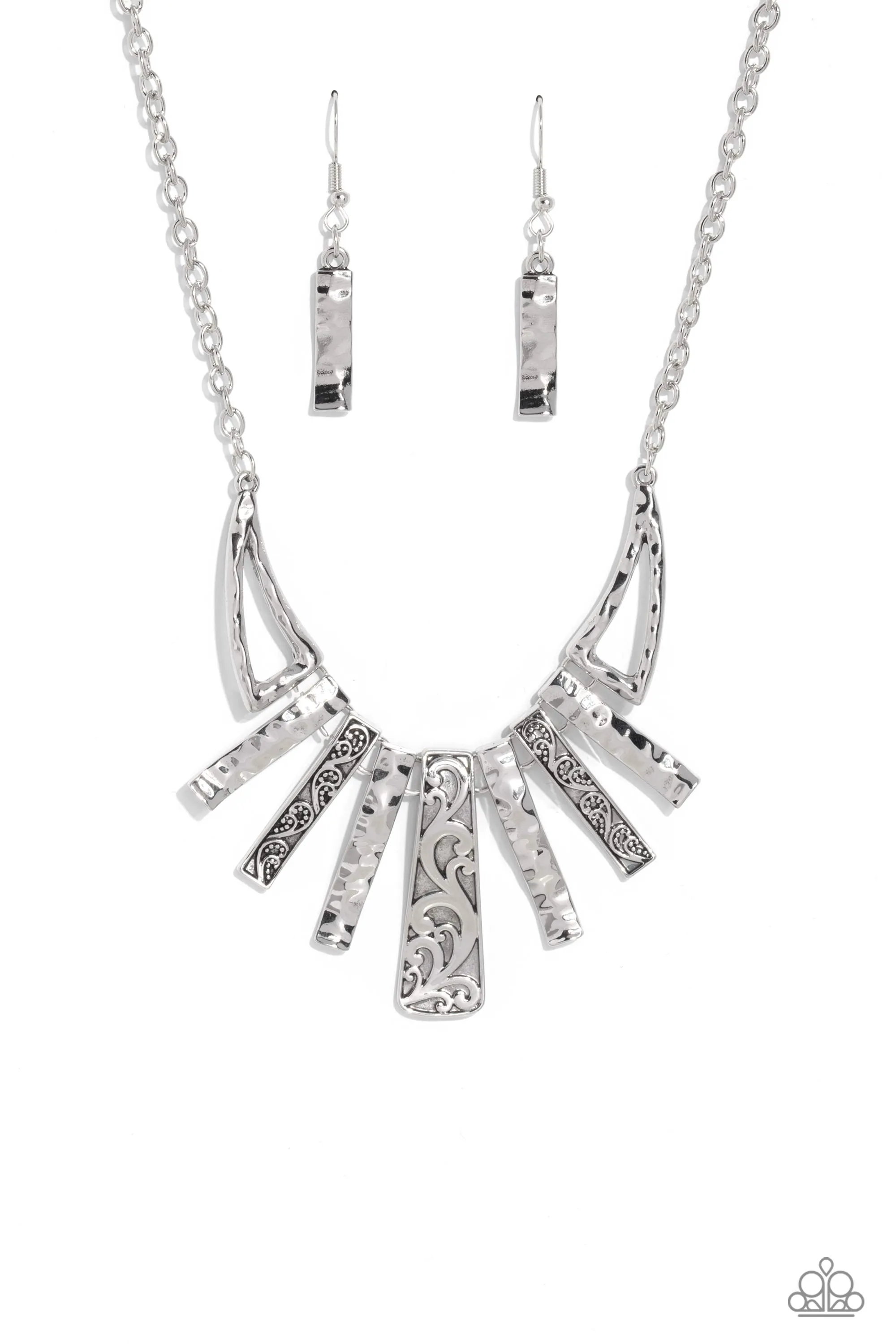 Necklaces Paisley Pastime - Silver N2380