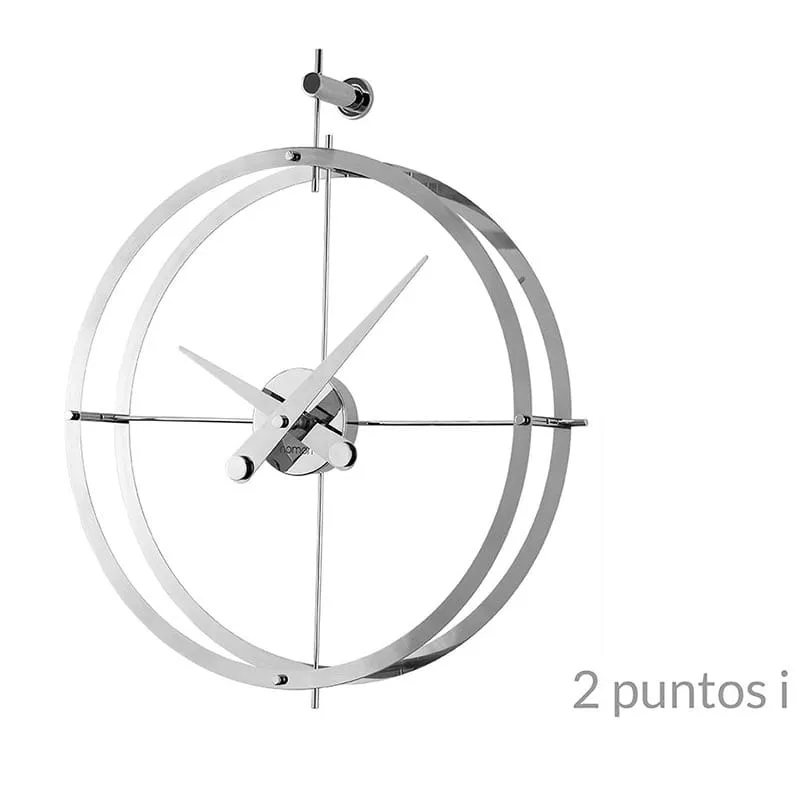 nomon 2 puntos i minimalist wall clock